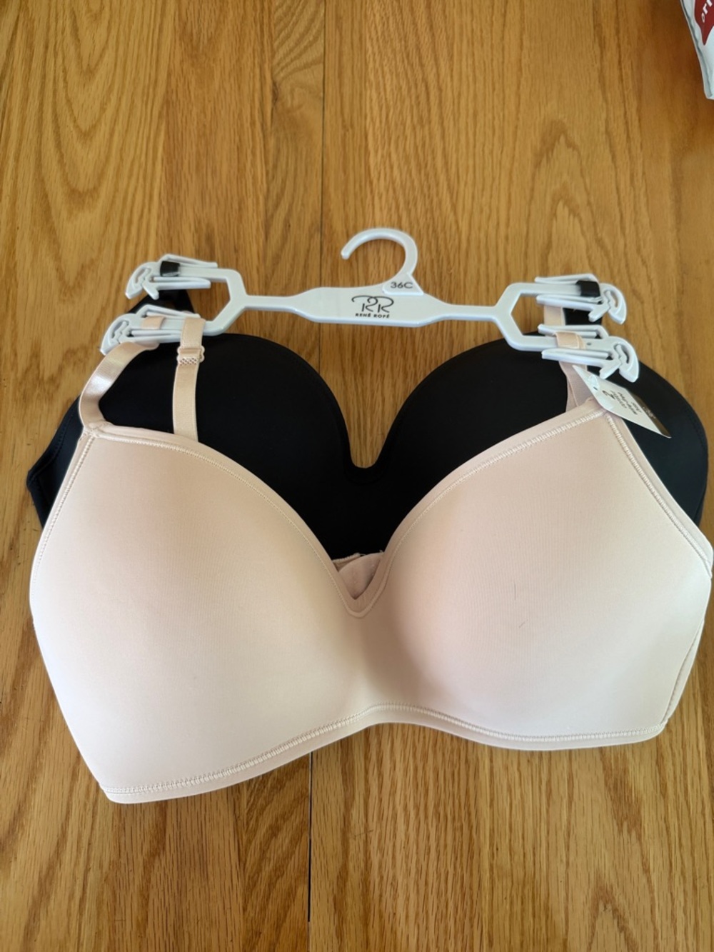 Rene Rofe comfort wire free bras 36C